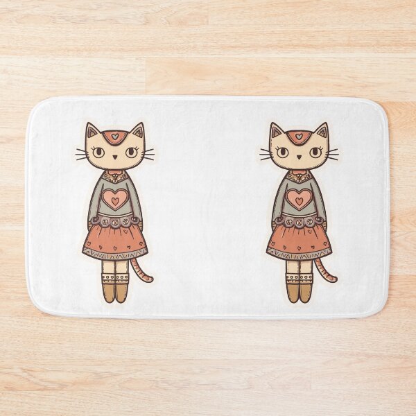 Item preview, Cute Cat Doodle Sketch Art designed and sold by bapupa.