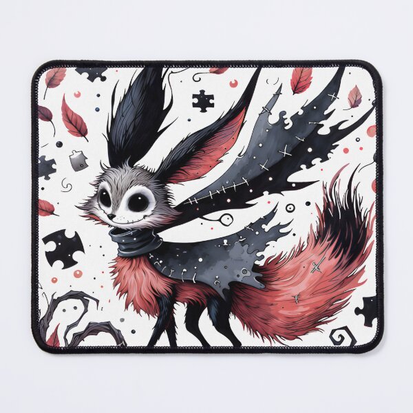 Item preview, Gothic Watercolor Fox Dark Fantasy designed and sold by RubisLeaf.