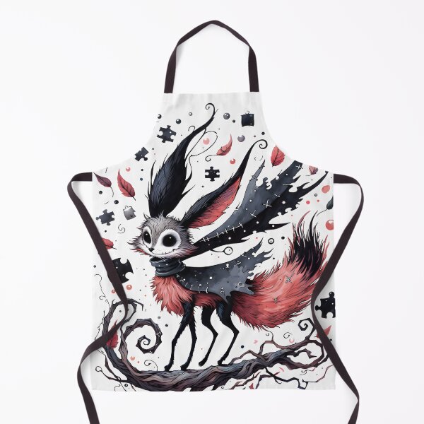 Item preview, Gothic Watercolor Fox Dark Fantasy designed and sold by RubisLeaf.