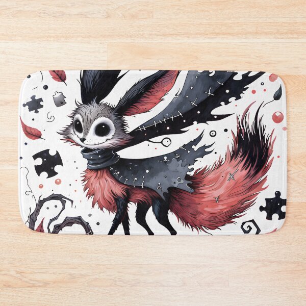 Item preview, Gothic Watercolor Fox Dark Fantasy designed and sold by RubisLeaf.