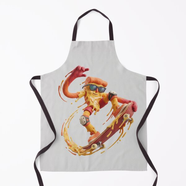 Item preview, Shredding Pizza Slice: A Cheesy Skateboarder designed and sold by Keo Store.