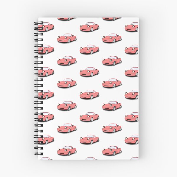 Item preview, Baby pink Mazda MK1 MX5 Miata designed and sold by Cl03xoart.