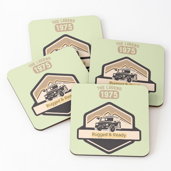 Item preview, The Legend 1975 – Rugged & Ready Vintage Off-Road SUV Design designed and sold by MUKUND FASHION DESIGN.
