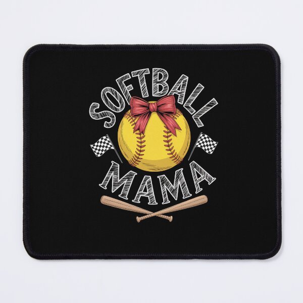 Item preview, Softball Mama Coquette Softball Game Day designed and sold by StephenDDArt.