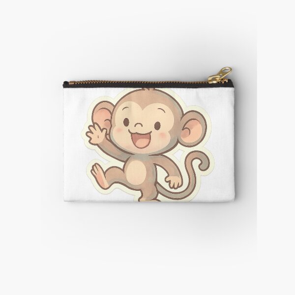 Item preview, Kawaii Silly Monkey Stickers designed and sold by StickMint.