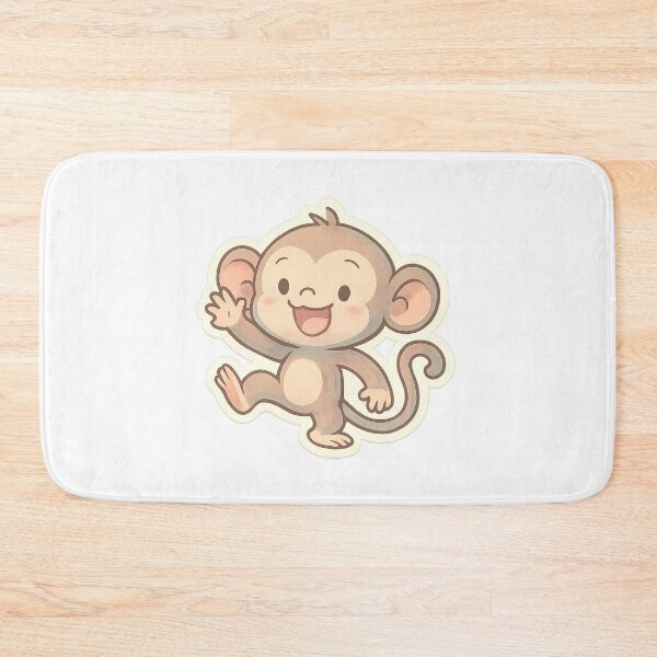 Item preview, Kawaii Silly Monkey Stickers designed and sold by StickMint.