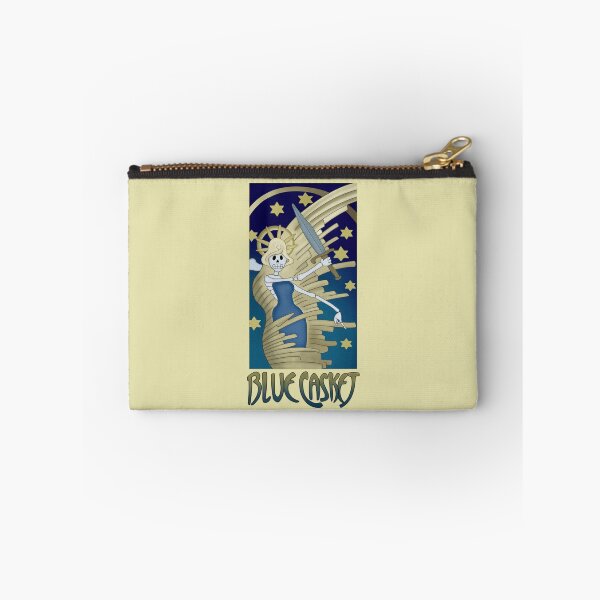Item preview, Blue Casket Poster designed and sold by Haywire Graphic Design.