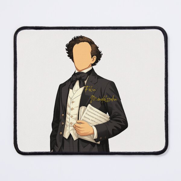 Item preview, Felix Mendelssohn Vector designed and sold by halibutgoatramb.