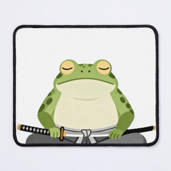 Item preview, Zen Samurai Frog designed and sold by iwzzuel.