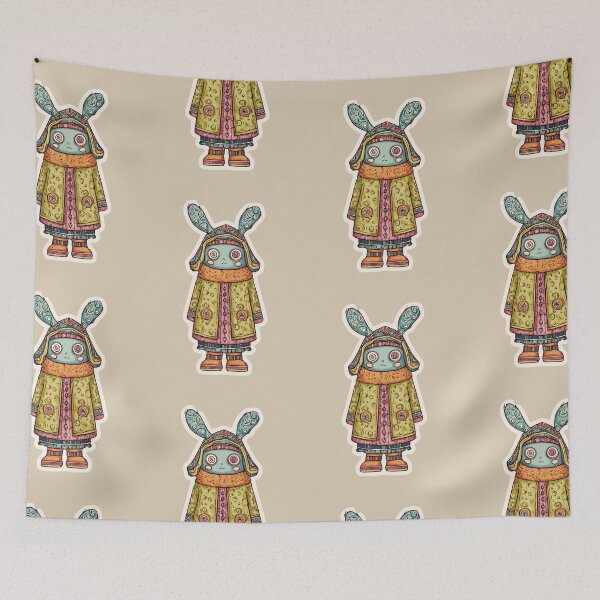 Item preview, Cute Creature Doodle Monster Art designed and sold by bapupa.