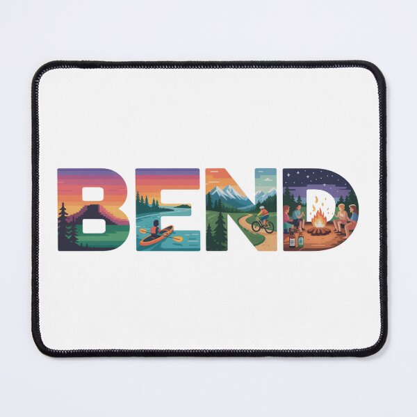 Item preview, Bend Oregon Adventure | High Desert MTB, Kayak, and Campfire Design designed and sold by CircinusStore.