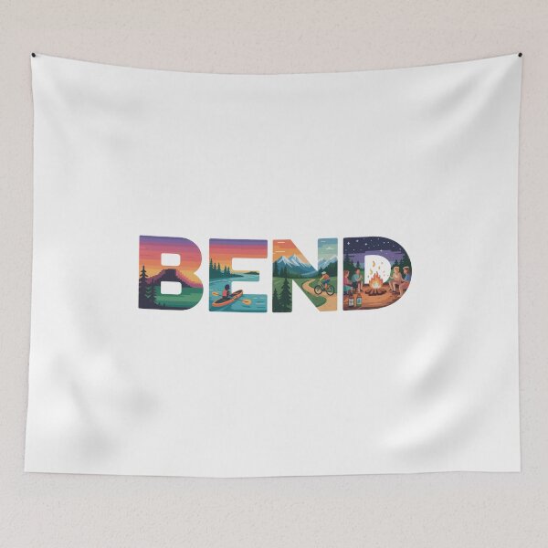Item preview, Bend Oregon Adventure | High Desert MTB, Kayak, and Campfire Design designed and sold by CircinusStore.