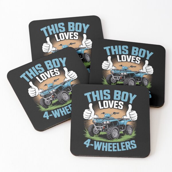 Item preview, This Boy Loves 4 Wheeler designed and sold by MeowtivationP.