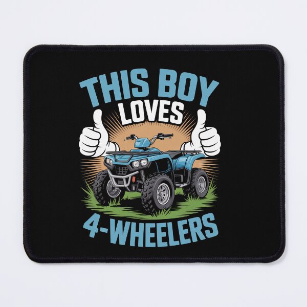 Item preview, This Boy Loves 4 Wheeler designed and sold by MeowtivationP.