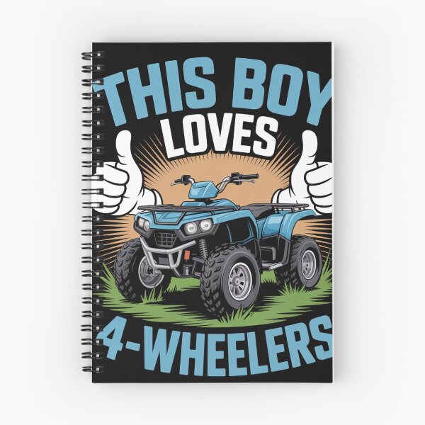 Item preview, This Boy Loves 4 Wheeler designed and sold by MeowtivationP.
