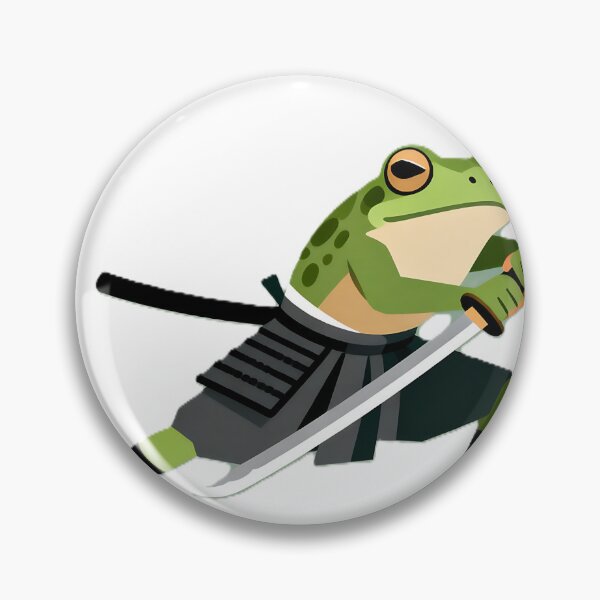 Item preview, Samurai Frog Warrior designed and sold by iwzzuel.