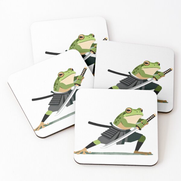 Item preview, Samurai Frog Warrior designed and sold by iwzzuel.