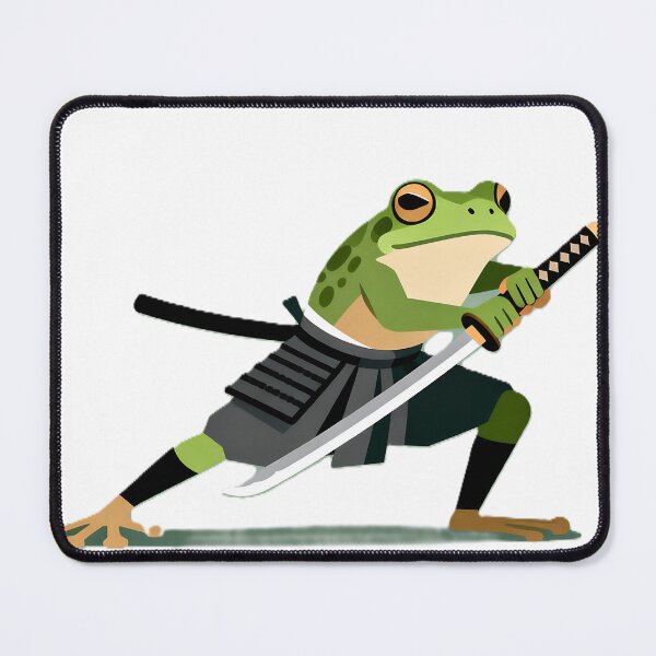 Item preview, Samurai Frog Warrior designed and sold by iwzzuel.