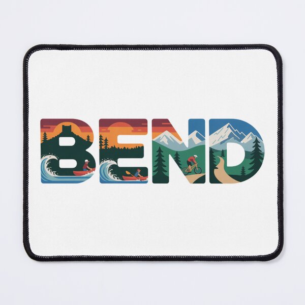Item preview, Bend Oregon Adventure | Kayak and Campfire Design designed and sold by CircinusStore.