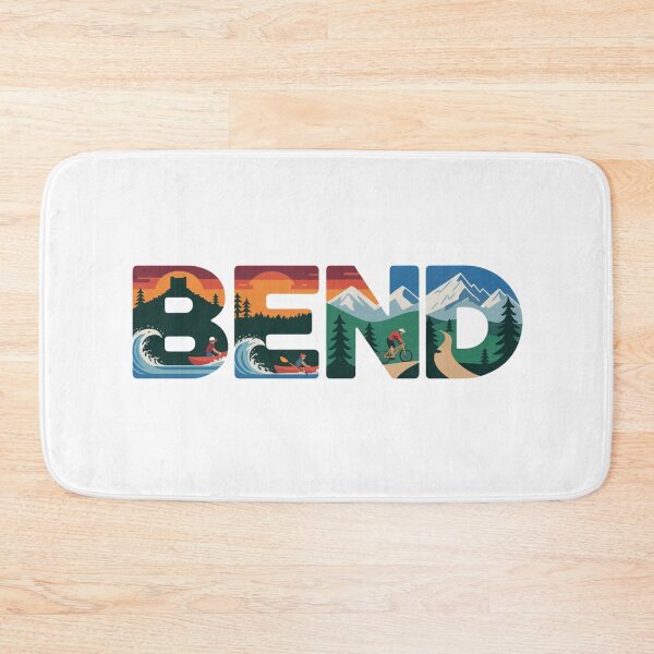 Item preview, Bend Oregon Adventure | Kayak and Campfire Design designed and sold by CircinusStore.