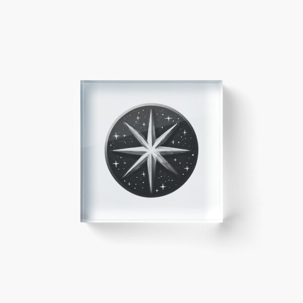 Item preview, Celestial Compass Star Emblem designed and sold by RED-MOUSE.