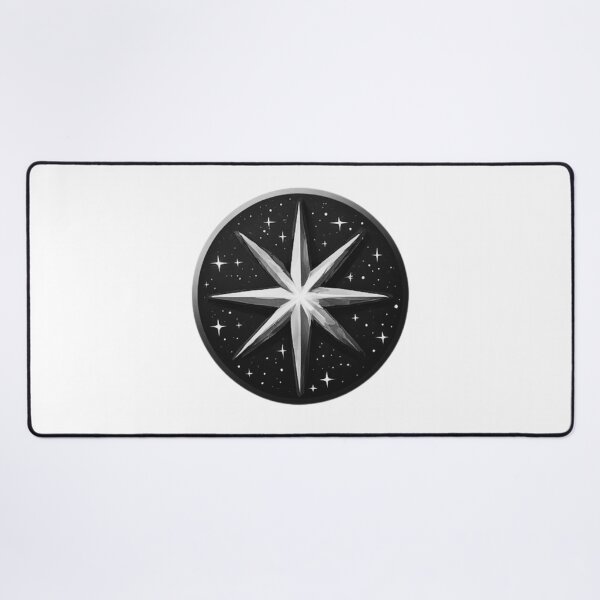 Item preview, Celestial Compass Star Emblem designed and sold by RED-MOUSE.