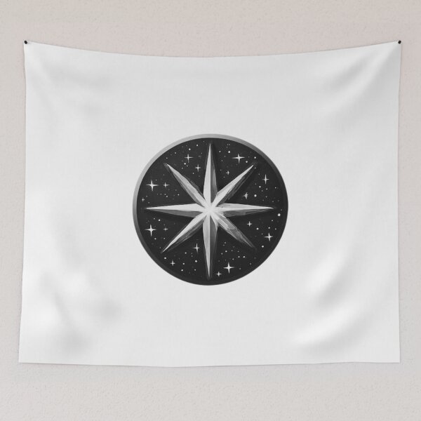 Item preview, Celestial Compass Star Emblem designed and sold by RED-MOUSE.