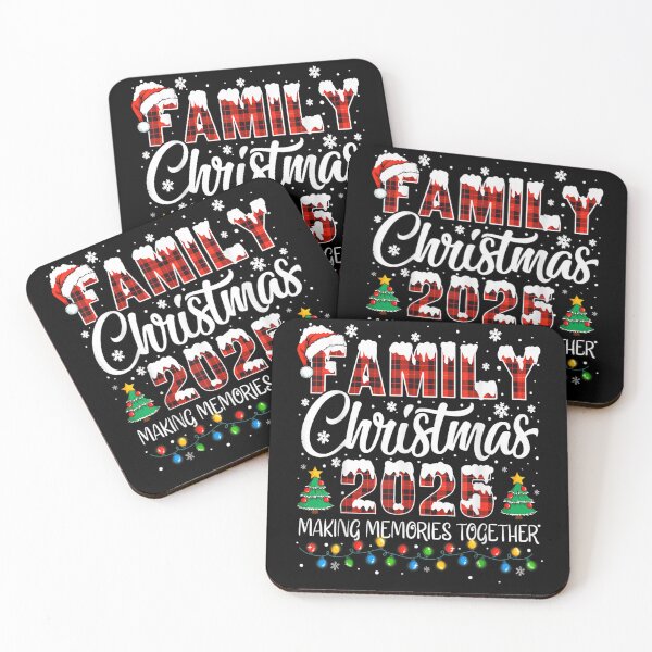 Item preview, Family Christmas 2025 Making Memories Together Buffalo Plaid Festive Holiday Keepsake designed and sold by Altenpendinton.