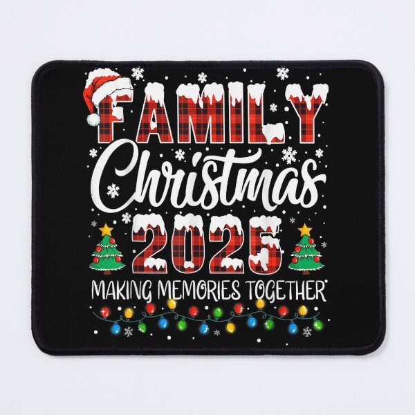Item preview, Family Christmas 2025 Making Memories Together Buffalo Plaid Festive Holiday Keepsake designed and sold by Altenpendinton.
