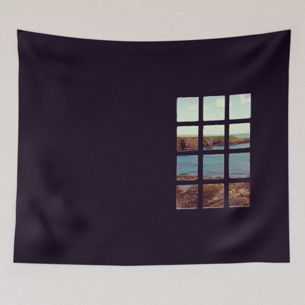 Item preview, Scottish Window View - Minimalist Landscape Print designed and sold by CarolinaReina.