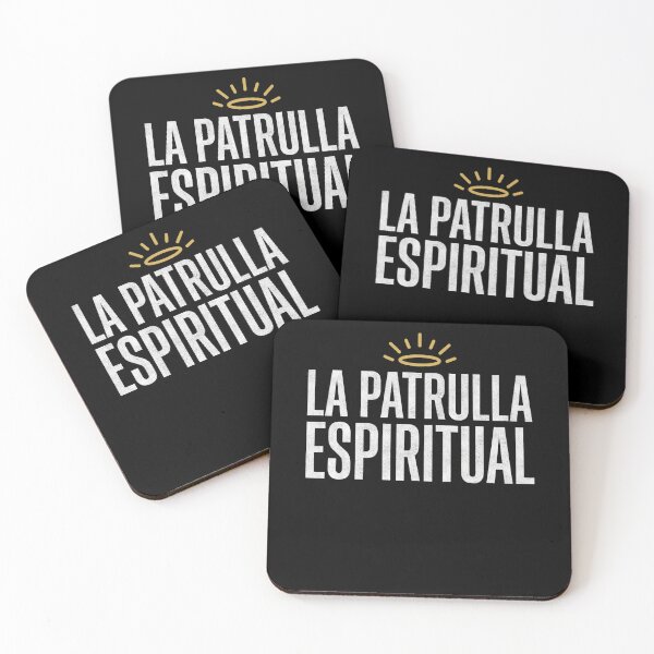 Item preview, La Patrulla Espiritual Funny Spanish Humor designed and sold by FreshVibe Prints.