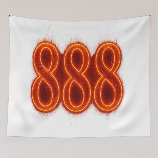 Item preview, Angel Number 888 – Abundance Glow designed and sold by HiteshArt111.