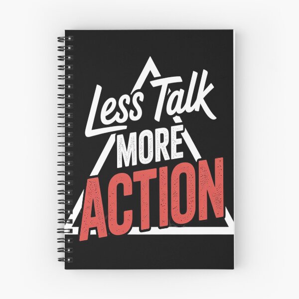 Item preview, Less Talk More Action designed and sold by Lucaseinar.