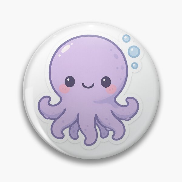 Item preview, Aesthetic Happy Octopus Stickers designed and sold by StickMint.
