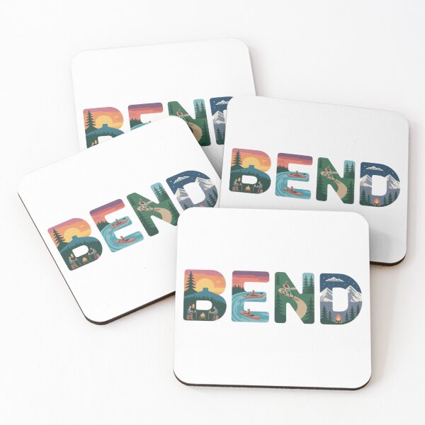 Item preview, Bend Oregon Adventure | Kayak, Hiking and Campfire Design designed and sold by CircinusStore.