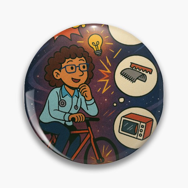 Item preview, Female inventor never stops designed and sold by gre47.
