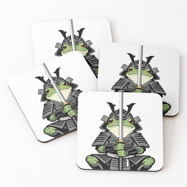 Item preview, Zen Samurai Frog designed and sold by iwzzuel.