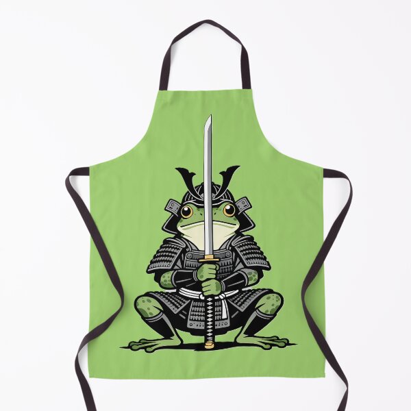 Item preview, Zen Samurai Frog designed and sold by iwzzuel.