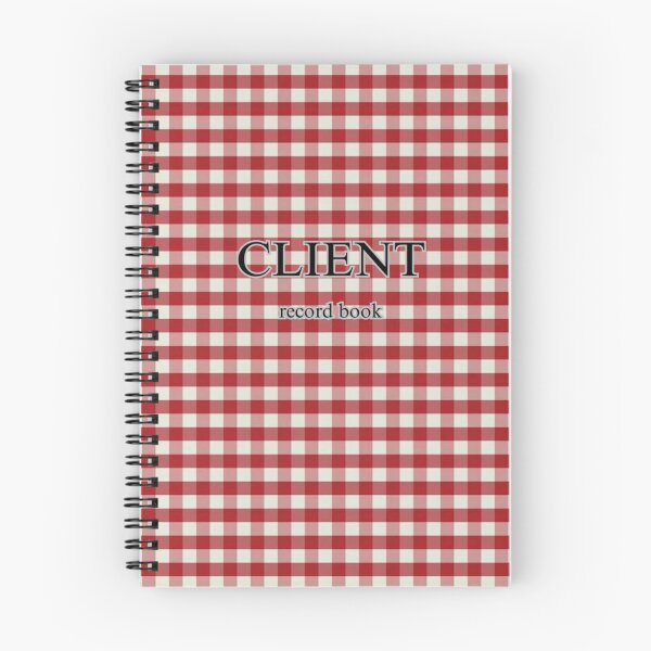Item preview, Client Record Book designed and sold by roobart .