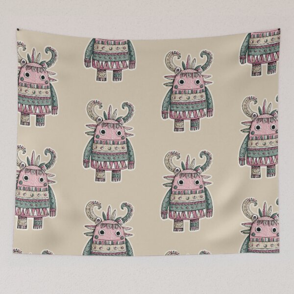 Item preview, Cute Monster Doodle Sketch Art designed and sold by bapupa.