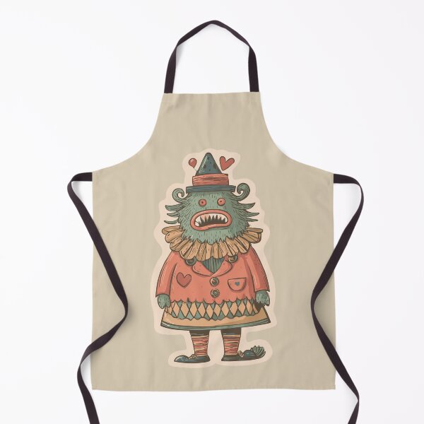 Item preview, Scary Monster Doodle Aesthetic Drawing designed and sold by bapupa.