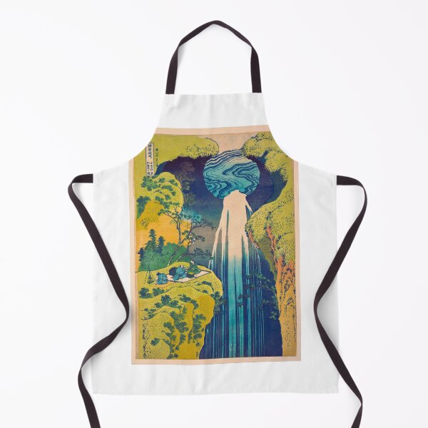 Item preview, Amida Falls by Hokusai - Vintage Japanese Waterfall Woodblock Print designed and sold by Open Canvas.