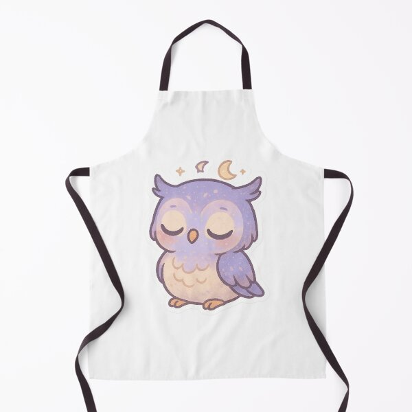 Item preview, Cute Sleepy Owl Sticker designed and sold by StickMint.