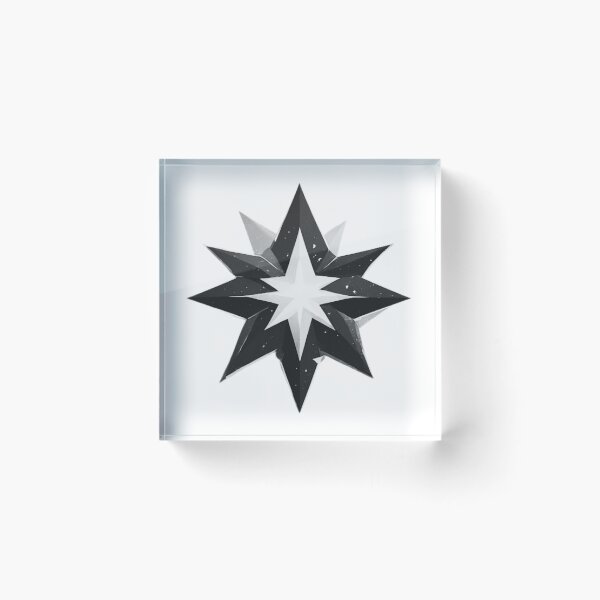 Item preview, Convergent Pulse Star Symbol designed and sold by RED-MOUSE.