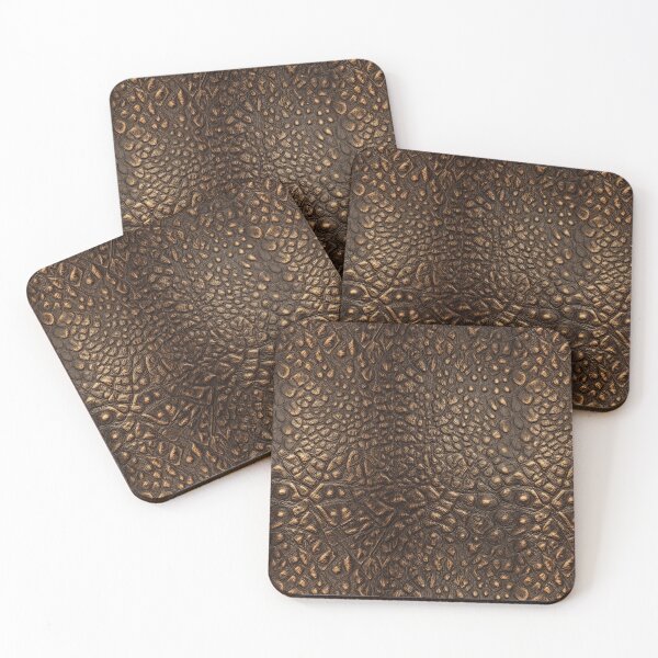 Item preview, Colorful Vibrant crocodile Skin Pattern For Wild Print Fan designed and sold by RoyalStarsPatts.