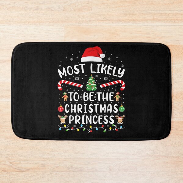 Item preview, Most Likely To Be The Christmas Princess Gingerbread Reindeer Festive Holiday designed and sold by DuneHaicna.