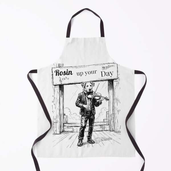 Item preview, Furry Philharmonic - Dog and Violin designed and sold by Petalandfur.