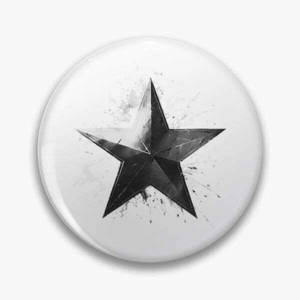 Item preview, Aftershock Black Star Symbol designed and sold by RED-MOUSE.