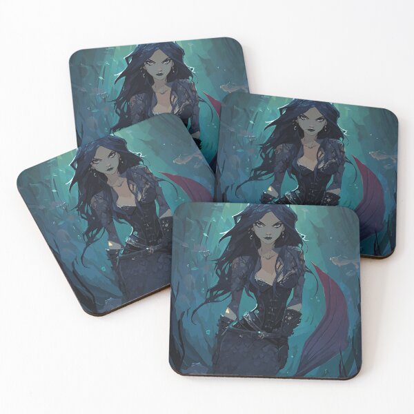 Item preview, Gothic Dark Mermaid Fantasy designed and sold by bapupa.