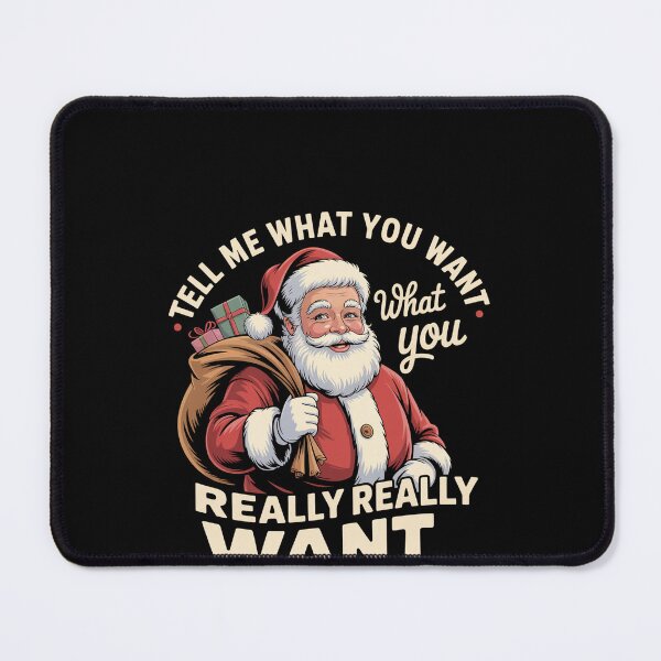 Item preview, Tell Me What You Want Santa Christmas designed and sold by HeinzanoWeno.
